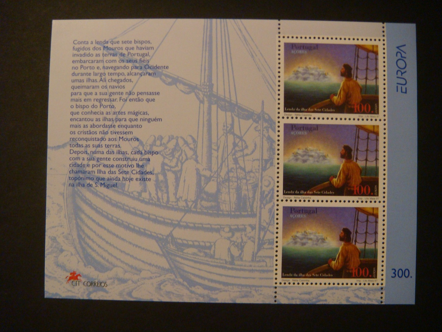 AZZORRE / AZORES 1997 - EUROPA MS MNH - Azores