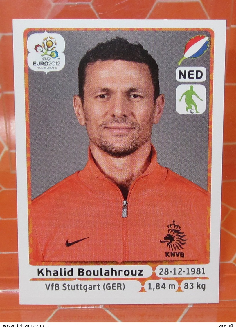 EURO2012 PANINI N. 177 BOULAHROUZ   STICKER NEW CON VELINA - Italian Edition