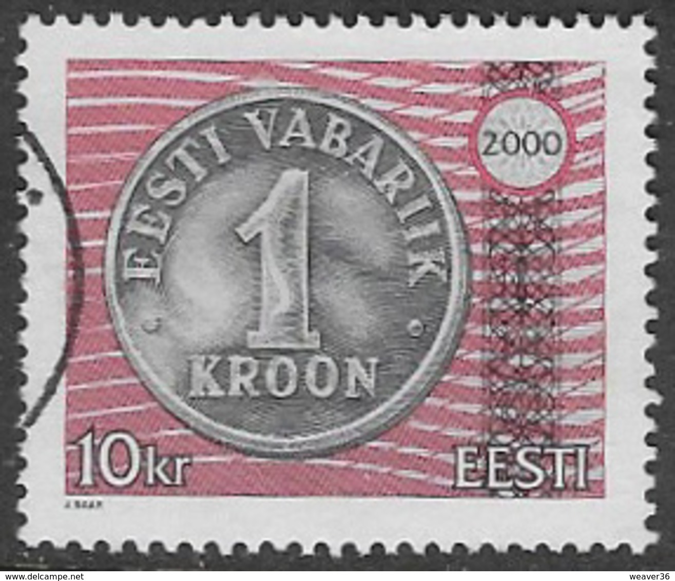 Estonia Mi268 2000 Definitive 10k Good/fine Used [38/31489/UD] - Estonia