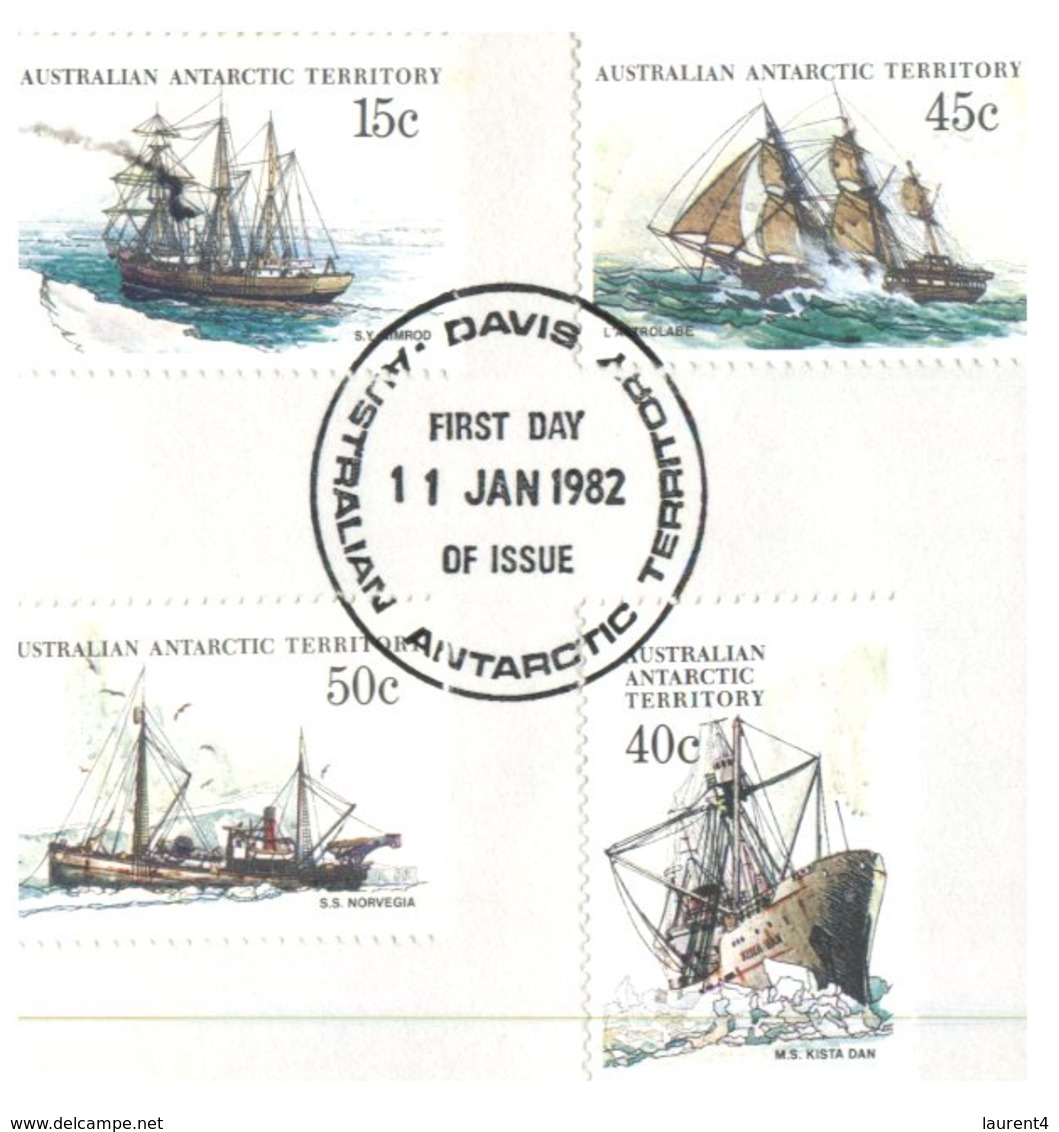 (468) AAT - Ships On Piece (with Different Base Postmarks + Haymarket) - Other & Unclassified