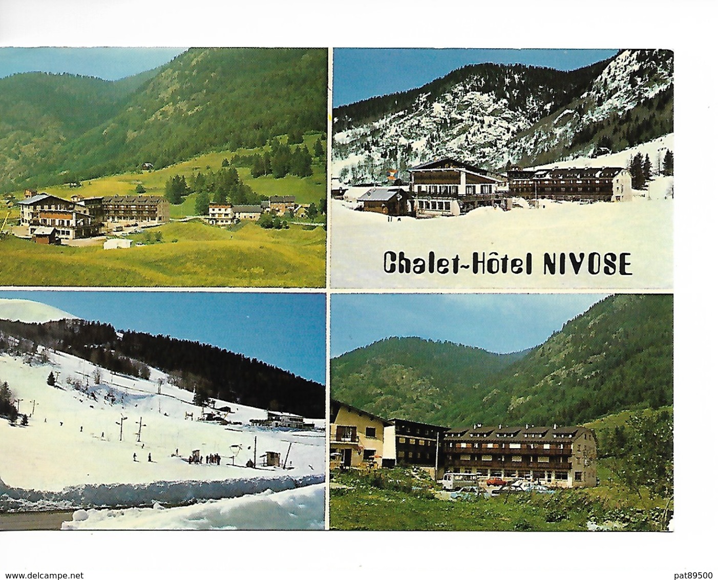 38 LA MURE Alpe Du Grand Serre : CHALET HOTEL NIVOSE / CPM 4 Vues Voy. 1981 / Peu Courante Coins Usés /faire Offre !! - Sonstige & Ohne Zuordnung