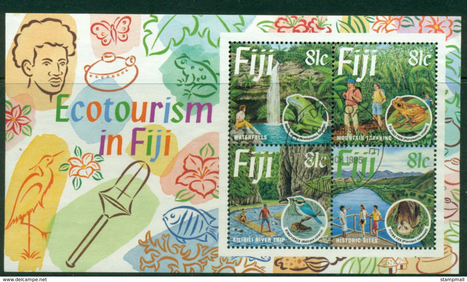 Fiji 1995 Eco Tourism MS FU Lot14986 - Fiji (1970-...)