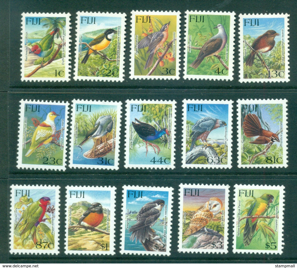 Fiji 1995 Birds (15/16, No 6c) MUH Lot54432 - Fiji (1970-...)