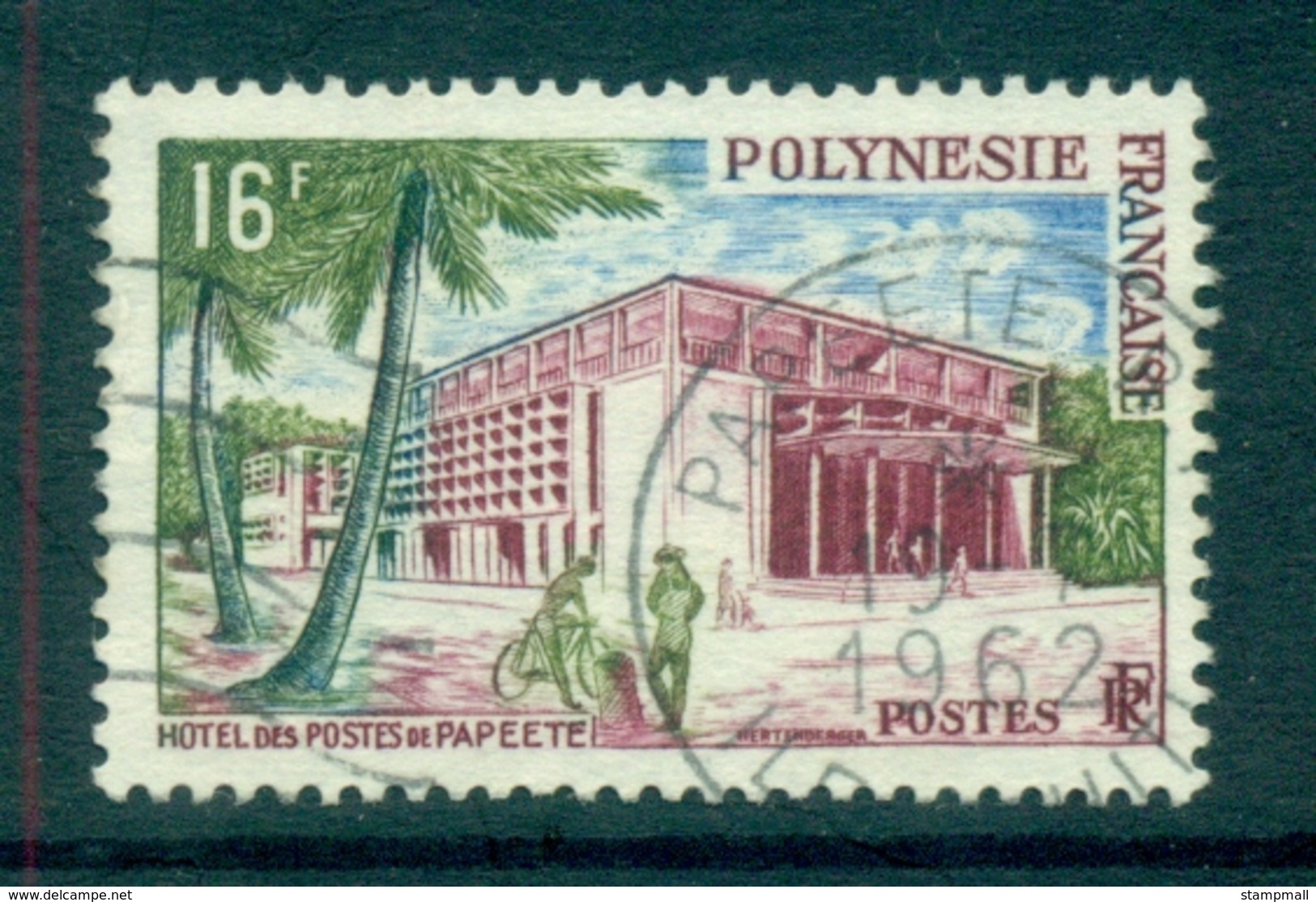 French Polynesia 1960 Post Office Papeete FU Lot70897 - Unused Stamps