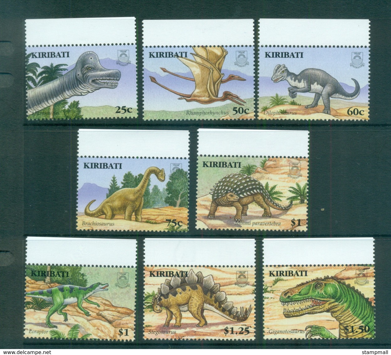 Kiribati 2006 Prehistoric Animals, Dinosaurs MUH Lot70851 - Kiribati (1979-...)