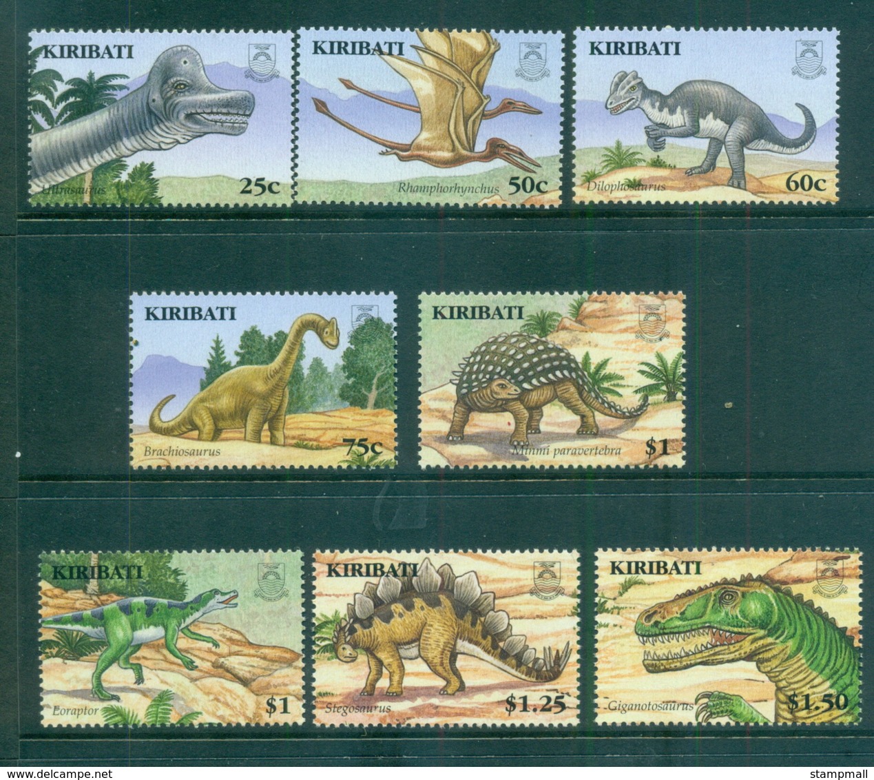 Kiribati 2006 Prehistoric Animals, Dinosaurs MUH Lot70855 - Kiribati (1979-...)