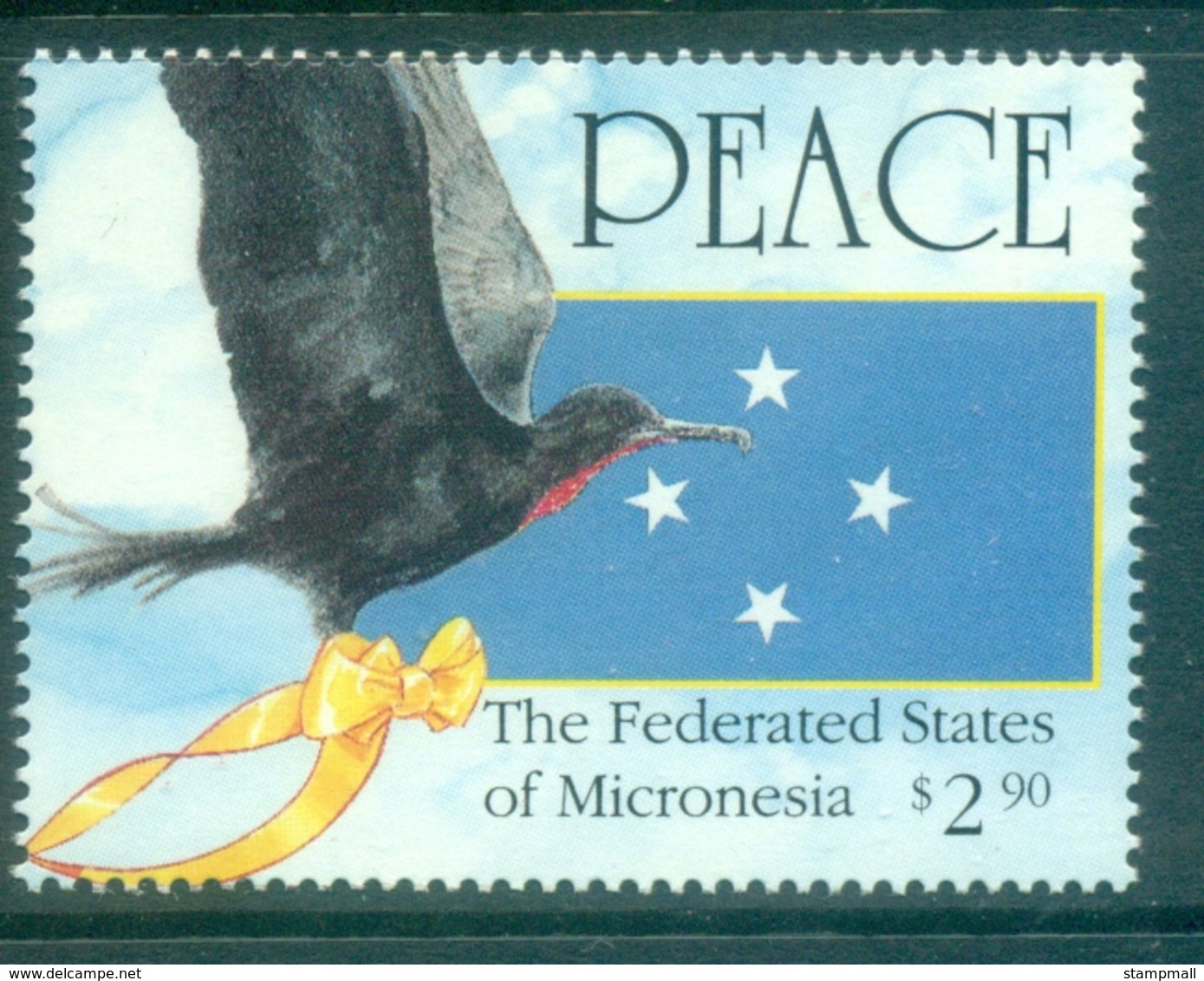 Micronesia 1991 Operation Desert Storm, Frigate Bird MUH - Micronesia