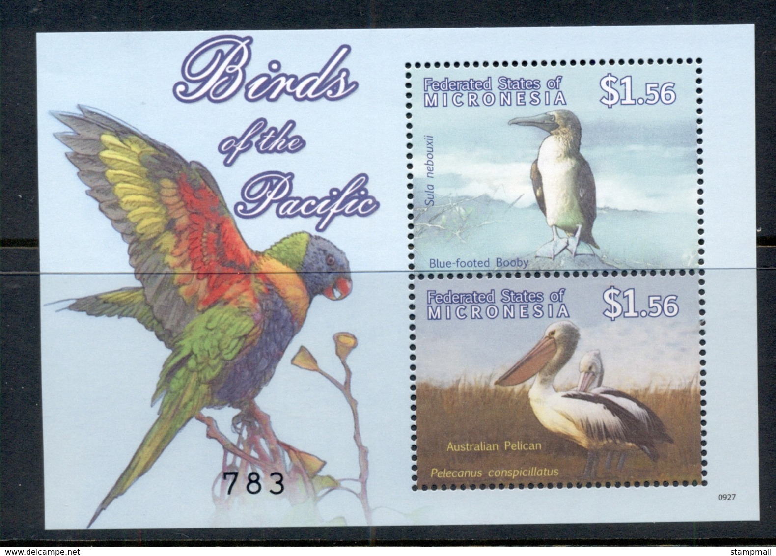 Micronesia 2009 Birds Of The Pacific MS MUH - Micronesia