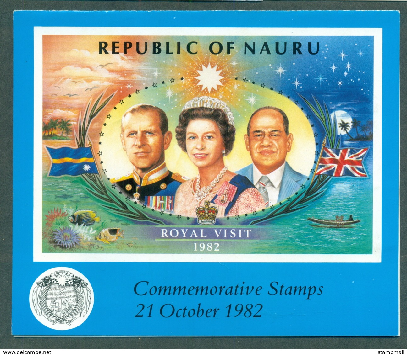 Nauru 1982 Royal Visit Stamp Pack POP Lot(xl)70800 - Nauru