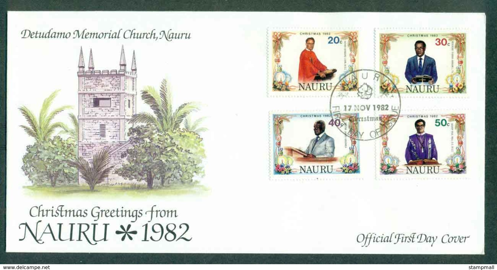 Nauru 1982 Xmas FDC Lot51566 - Nauru