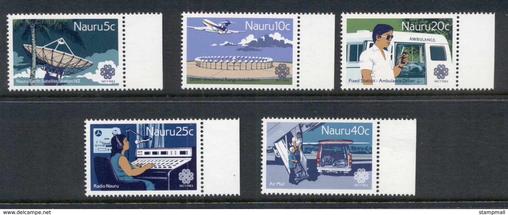 Nauru 1983 World Communication Year MUH - Nauru