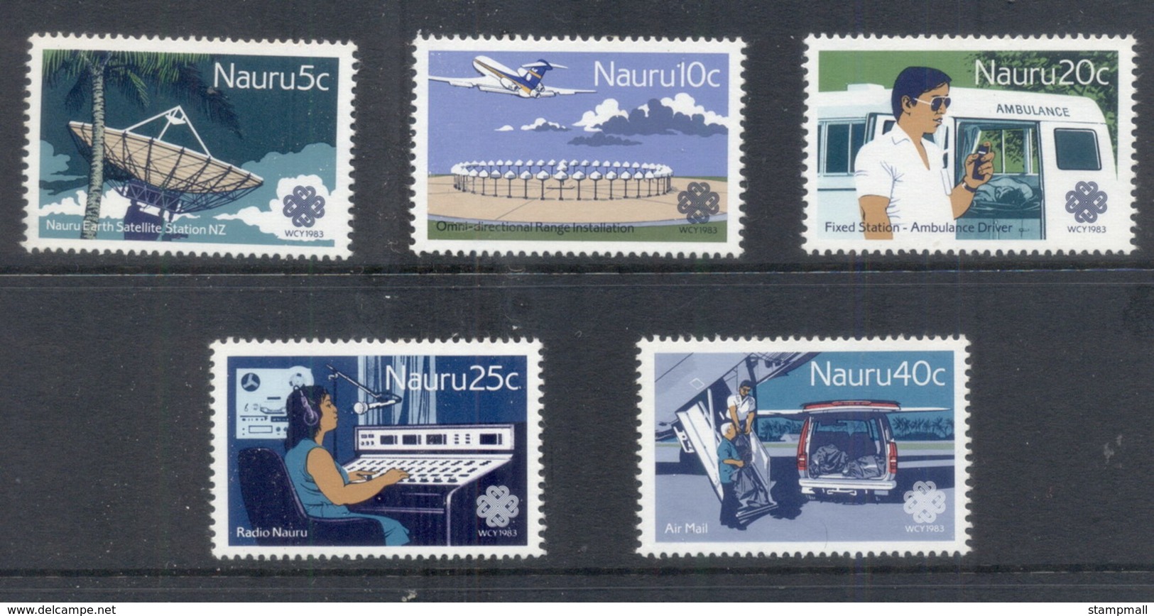 Nauru 1983 World Communications Year MUH - Nauru