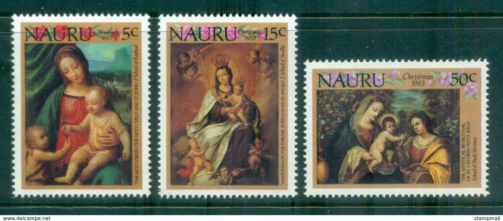 Nauru 1983 Xmas MUH Lot79533 - Nauru