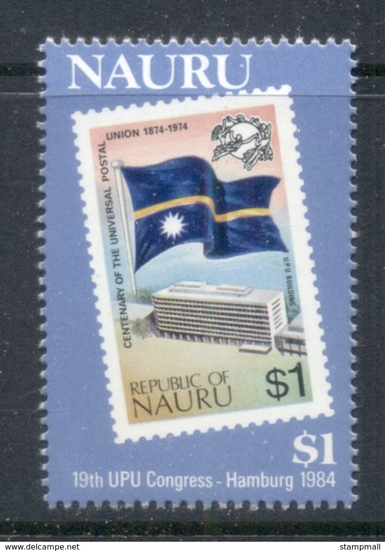 Nauru 1984 UPU Congress MUH - Nauru