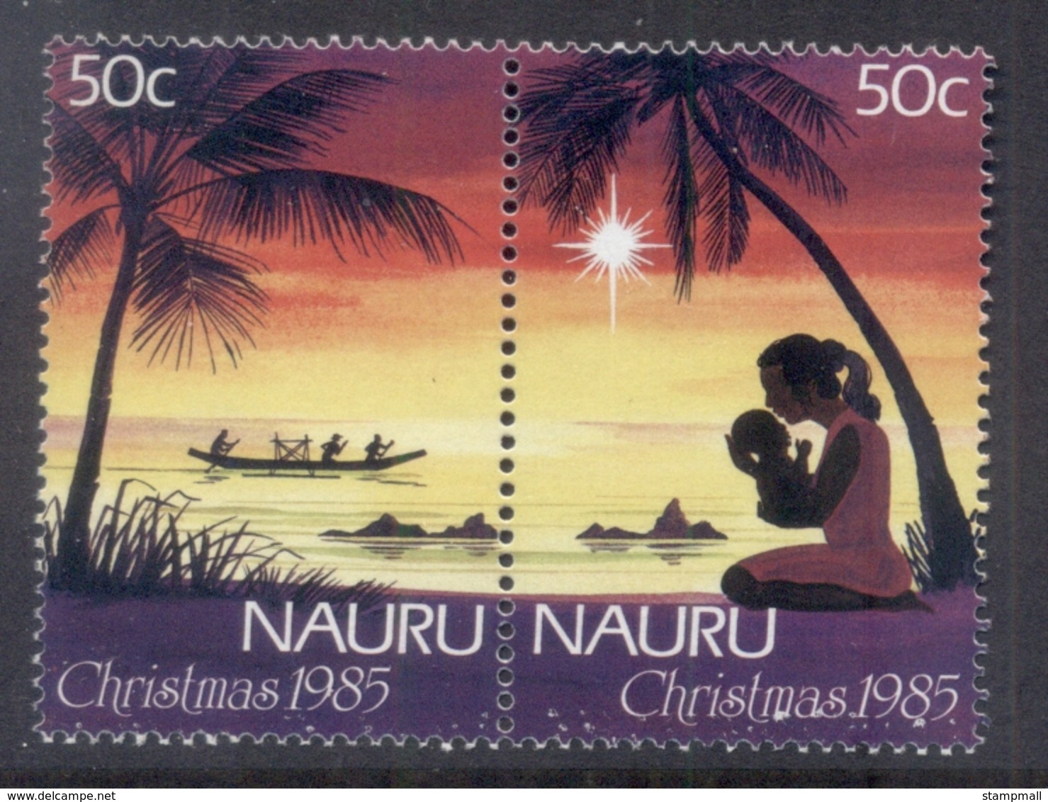Nauru 1985 Xmas MUH - Nauru