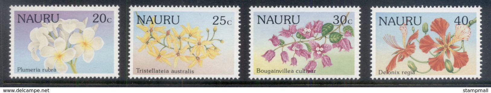 Nauru 1986 Flowers MUH - Nauru