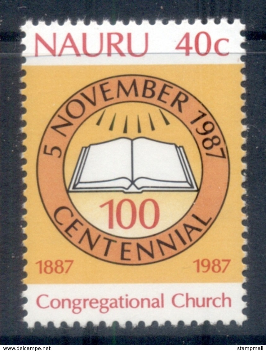 Nauru 1987 Congregational Church MUH - Nauru