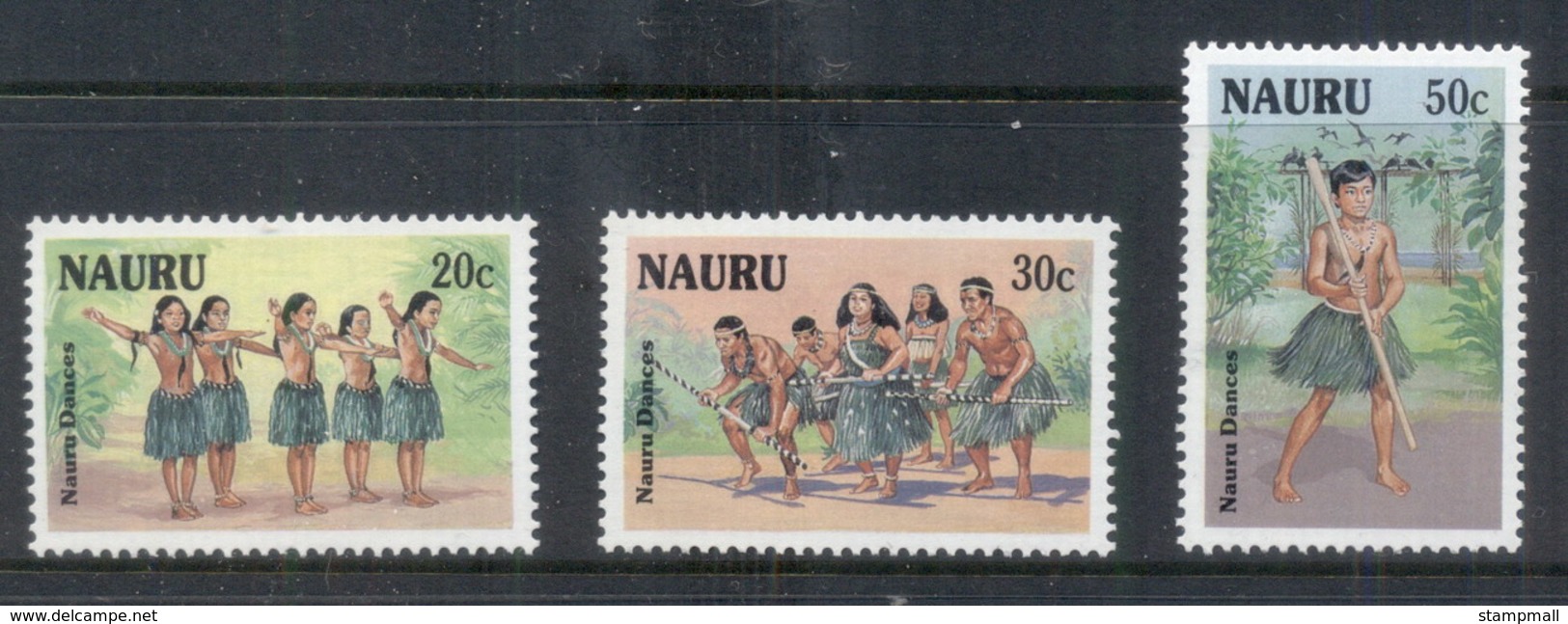 Nauru 1987 Tribal Dances MUH - Nauru