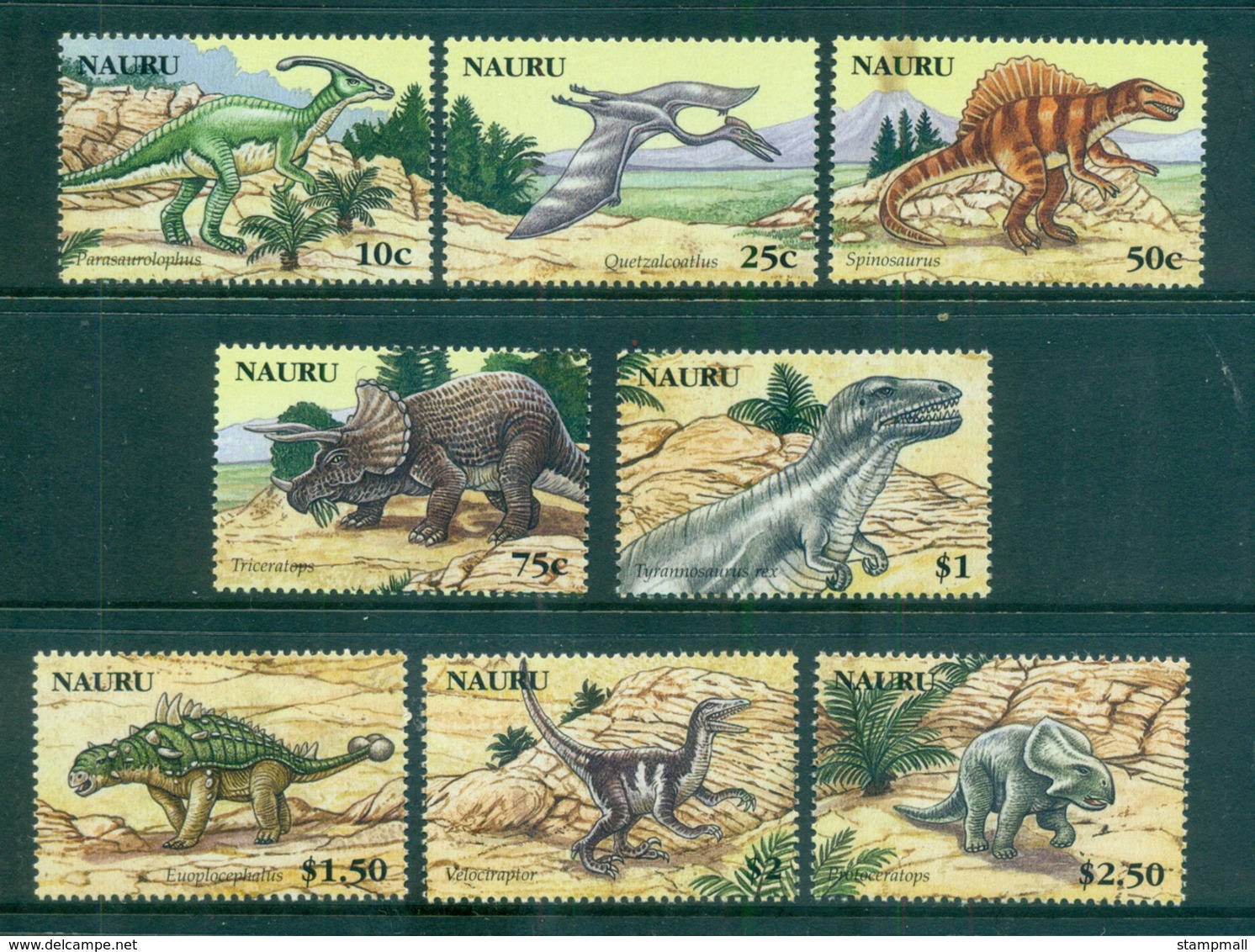 Nauru 2006 Prehistoric Animals, Dinosaurs MUH Lot70845 - Nauru