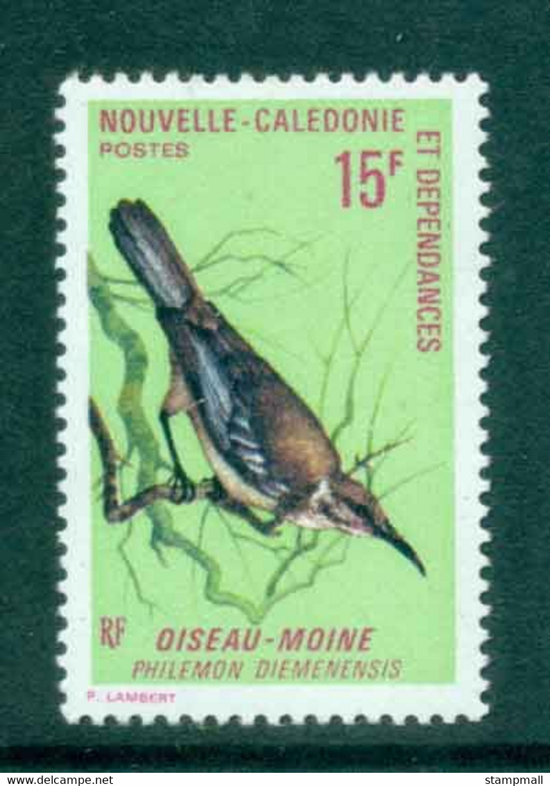 New Caledonia 1970 15f Bird Friarbird MUH Lot49573 - Unused Stamps