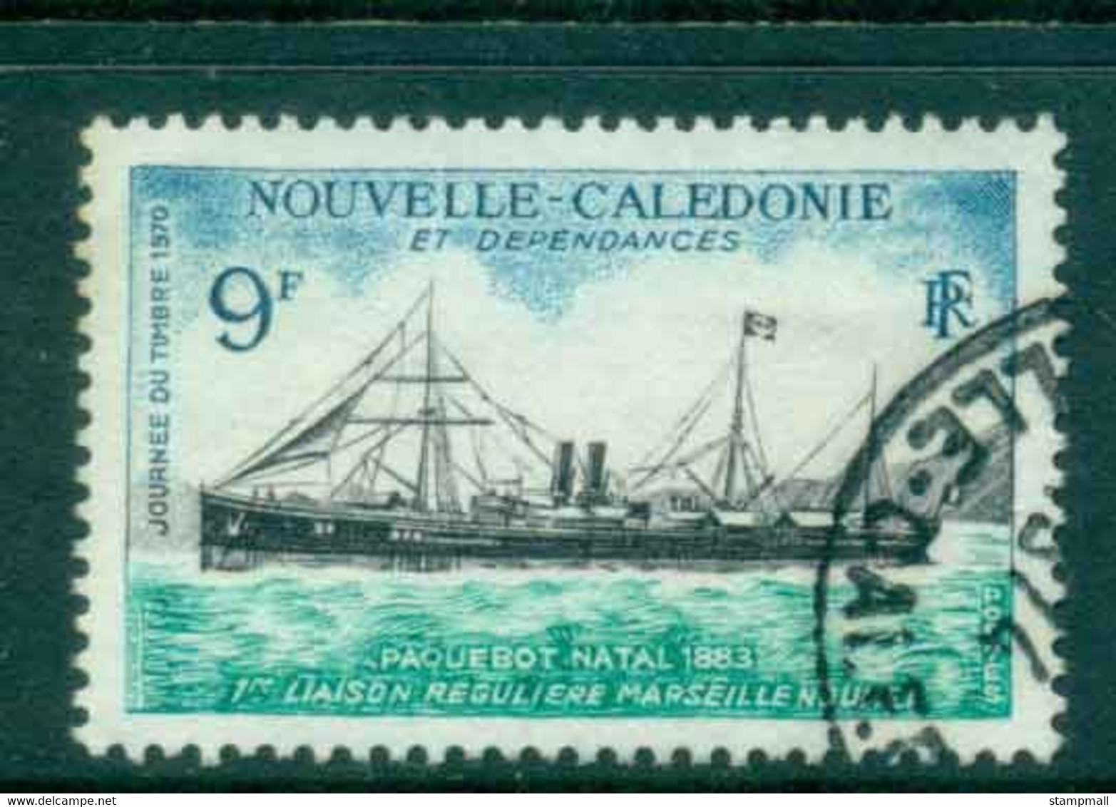 New Caledonia 1970 Packet Ship Natal FU Lot49698 - Unused Stamps