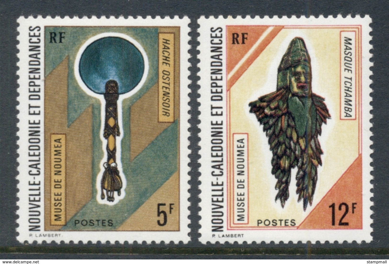 New Caledonia 1972 Objects From Noumea Museum 5.12f MUH - Unused Stamps