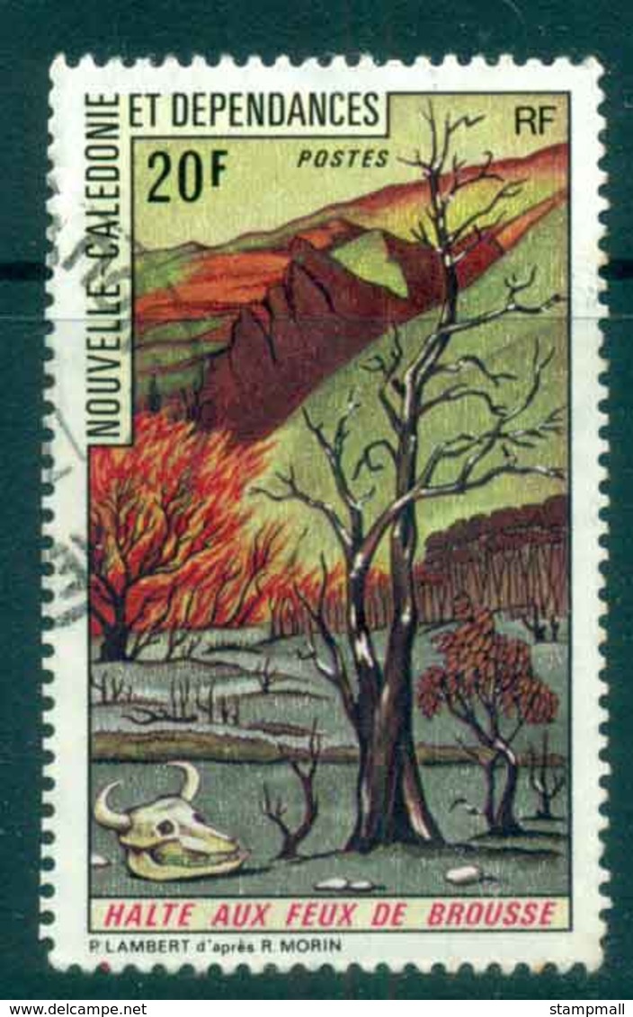 New Caledonia 1974 Prevent Bush Fires FU Lot49537 - Unused Stamps