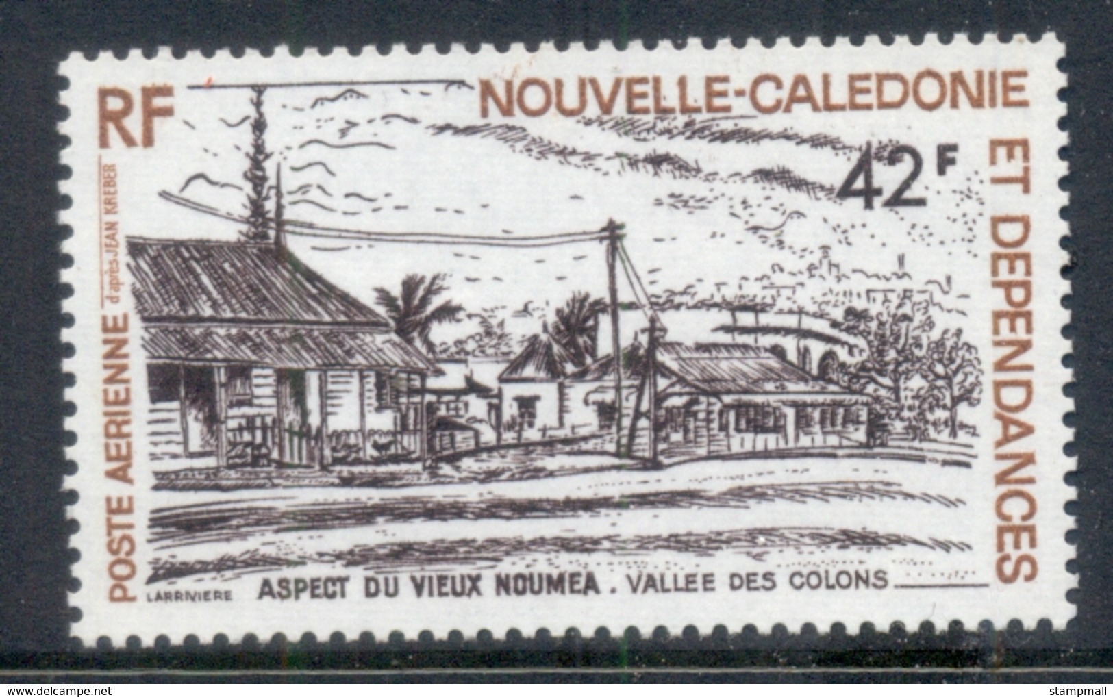 New Caledonia 1977 Valley Of The Settlers MUH - Unused Stamps