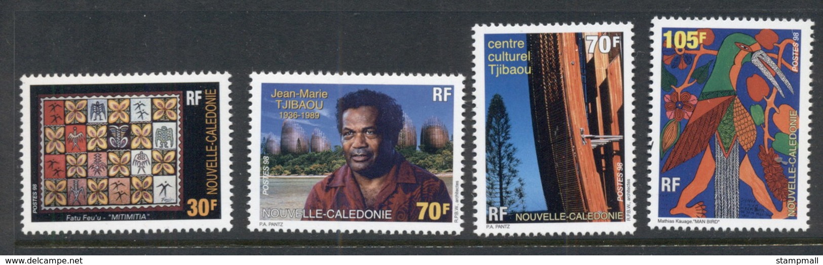 New Caledonia 1998 Jean Marie Tjibaou Cultural Centre MUH - Ungebraucht