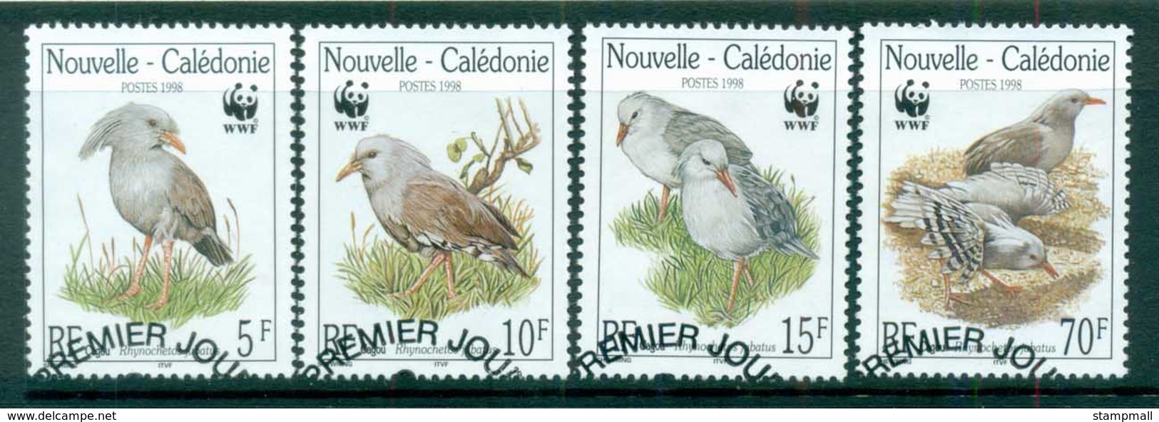 New Caledonia 1998 WWF Kagu FU Lot81482 - Unused Stamps