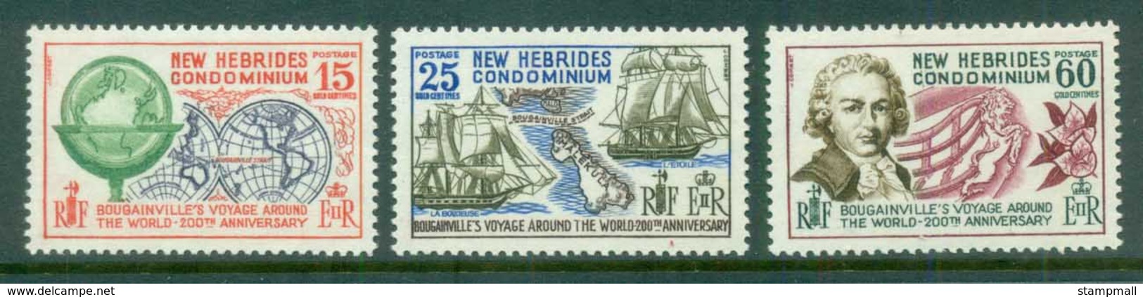 New Hebrides (Br) 1968 Bougainville MUH - Unused Stamps