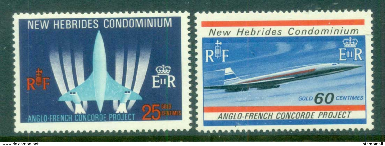 New Hebrides (Br) 1968 Concorde MUH - Unused Stamps