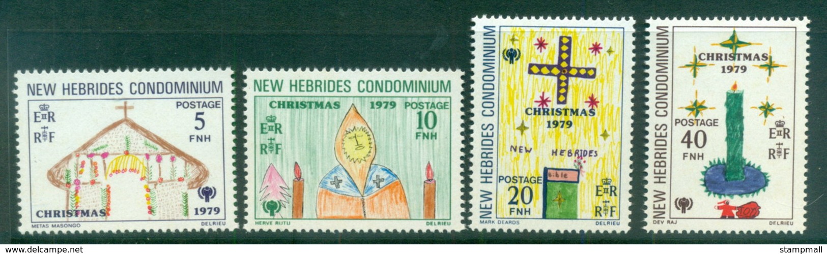 New Hebrides (Br) 1979 IYC Intl. Year Of The Child MUH - Unused Stamps