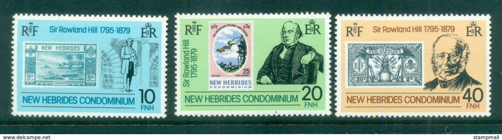 New Hebrides (Br) 1979 Sir Rowland Hill MUH - Neufs