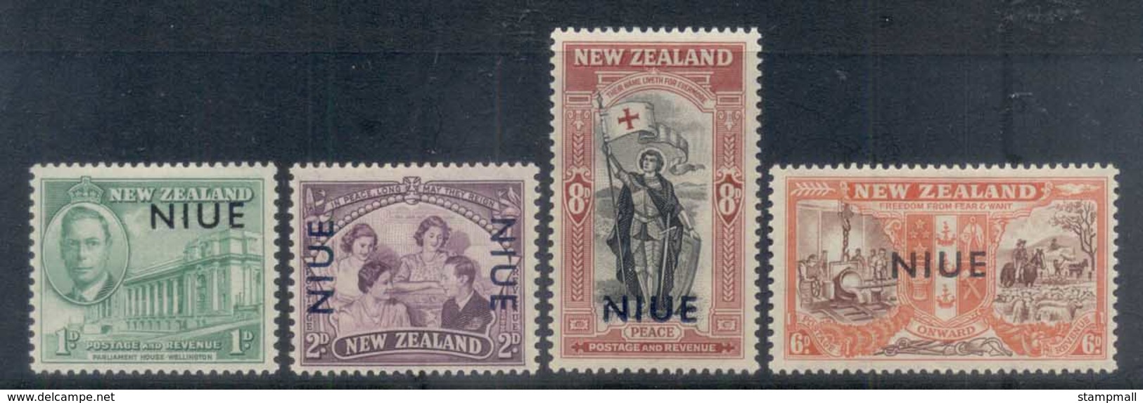 Niue 1946 Victory MLH - Niue