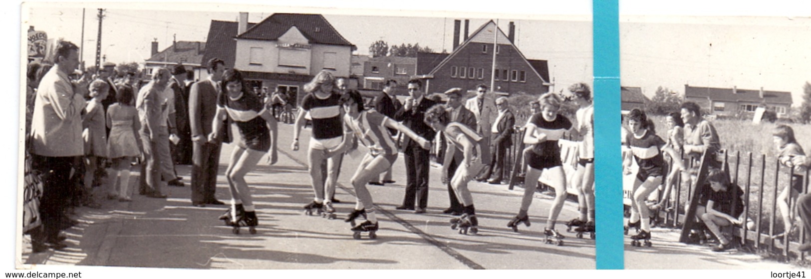 Foto Persfoto - Maldegem - Wedstrijd Rolschaatsen  - Ca 1975 - Autres & Non Classés