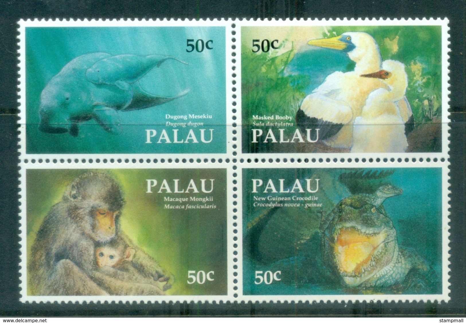 Palau 1993 Fauna, Bird Blk4 MUH - Palau