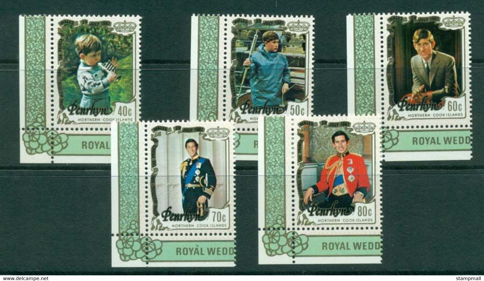 Penrhyn Is 1982 Birth Of Prince William MUH Lot20471 - Penrhyn