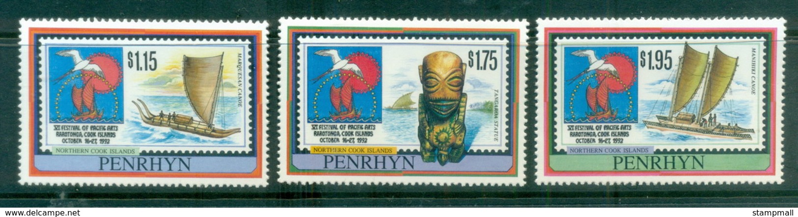 Penrhyn Is 1992 Festival Of Pacific Arts MUH - Penrhyn