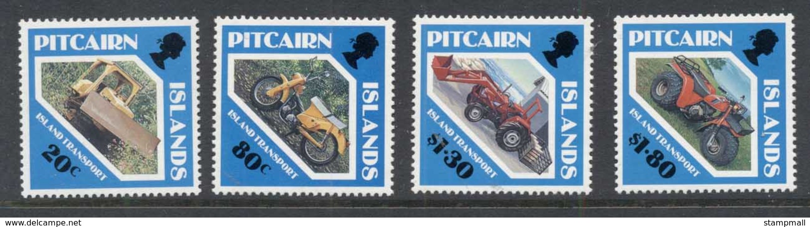 Pitcairn Is 1991 Island Vehicles MUH - Pitcairn Islands