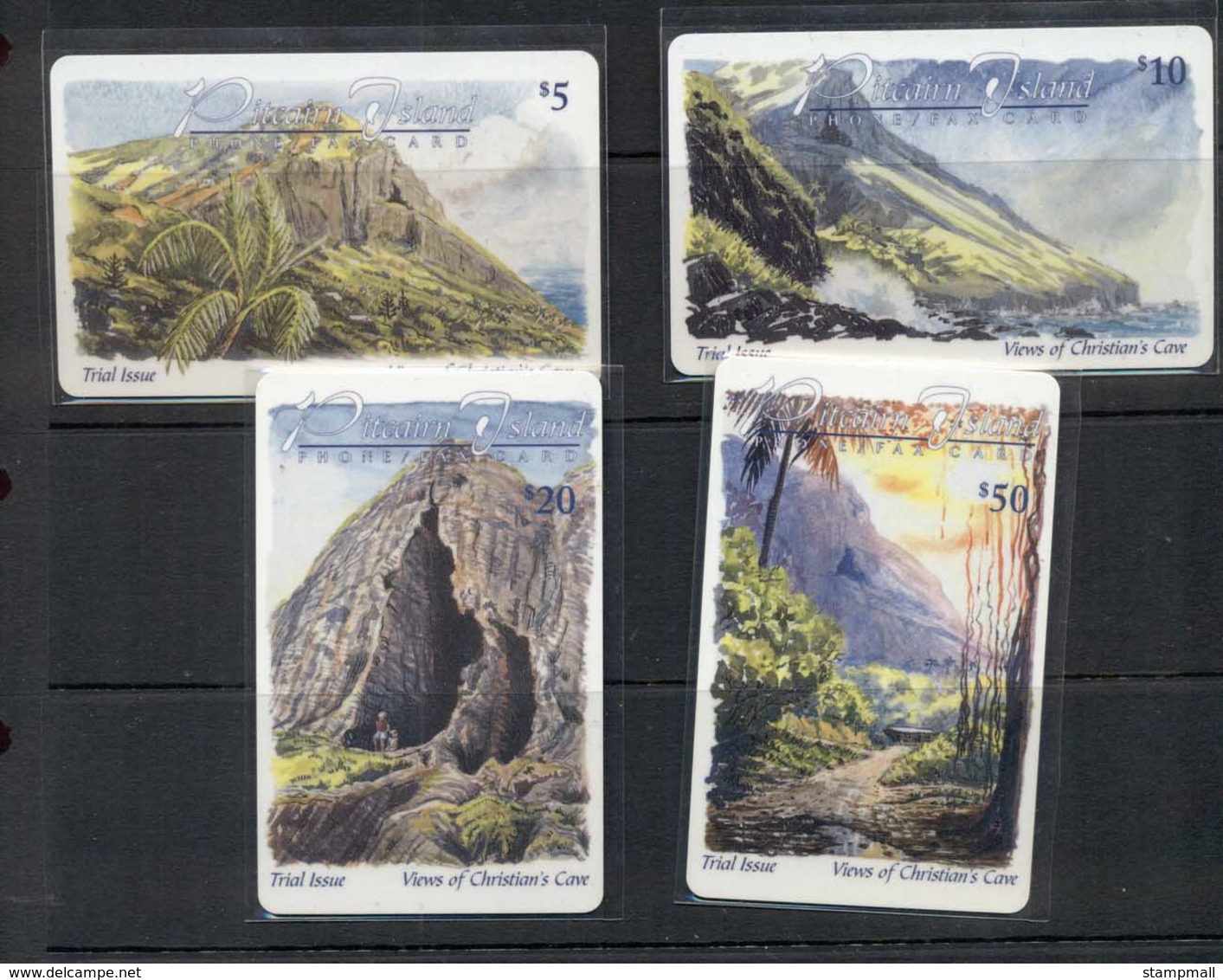 Pitcairn Is 1998 Phonecards Unused - Pitcairn Islands