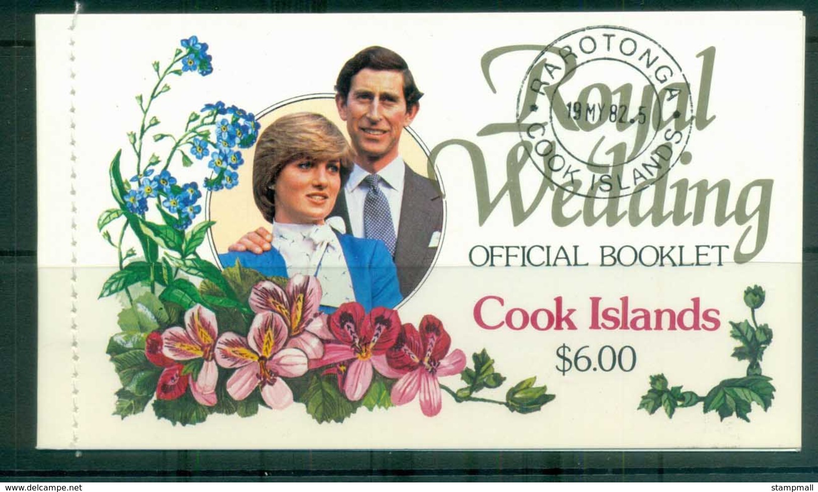 Cook Is 1981 Charles & Diana Royal Wedding Booklet MUH Lot81959 - Cook Islands