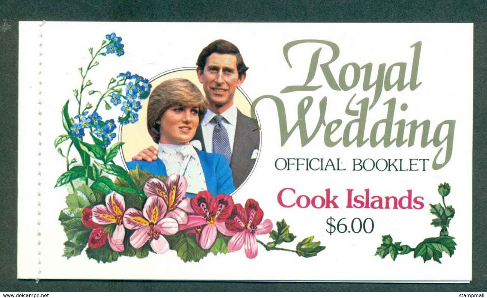 Cook Is 1981 Charles & Diana Wedding Booklet Lot45334 - Cook Islands