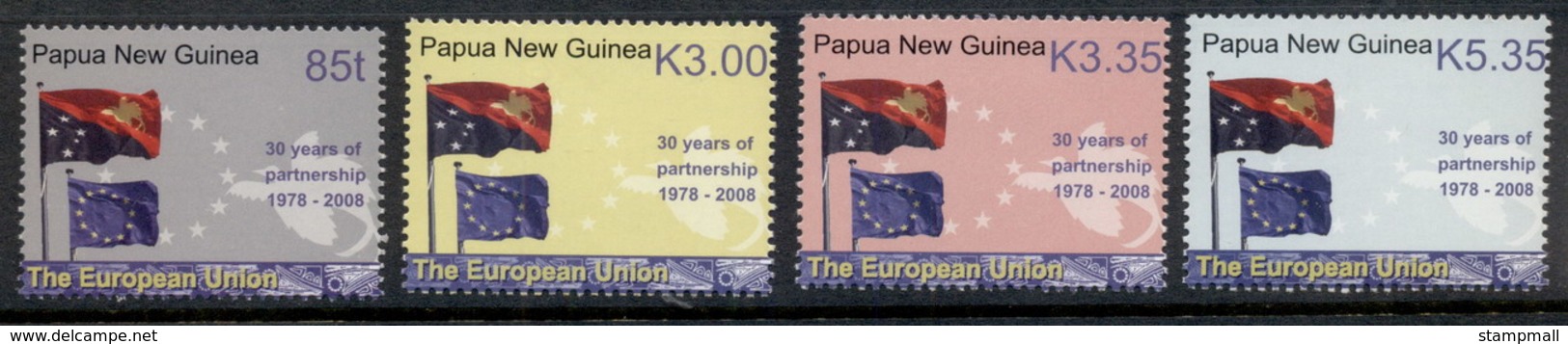 PNG 2008 European Union MUH - Papua New Guinea