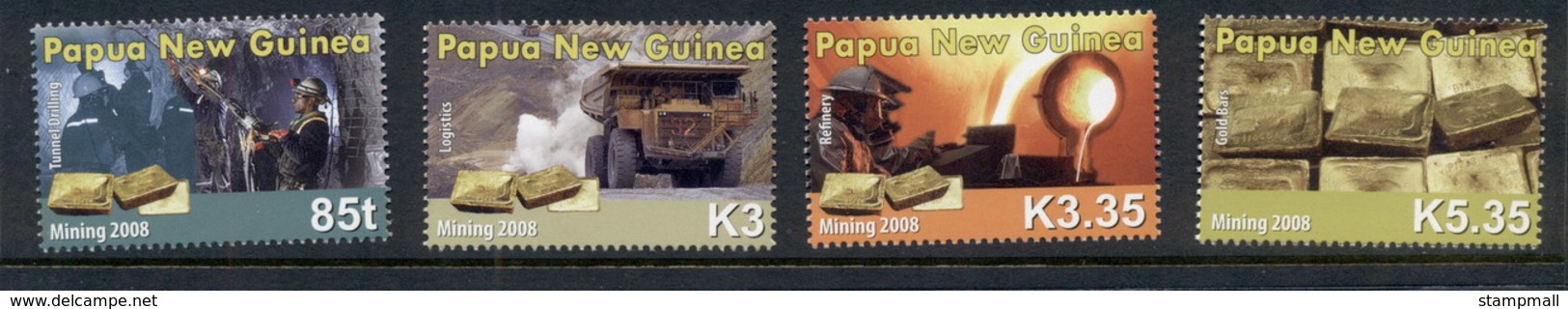 PNG 2008 Mining MUH - Papúa Nueva Guinea