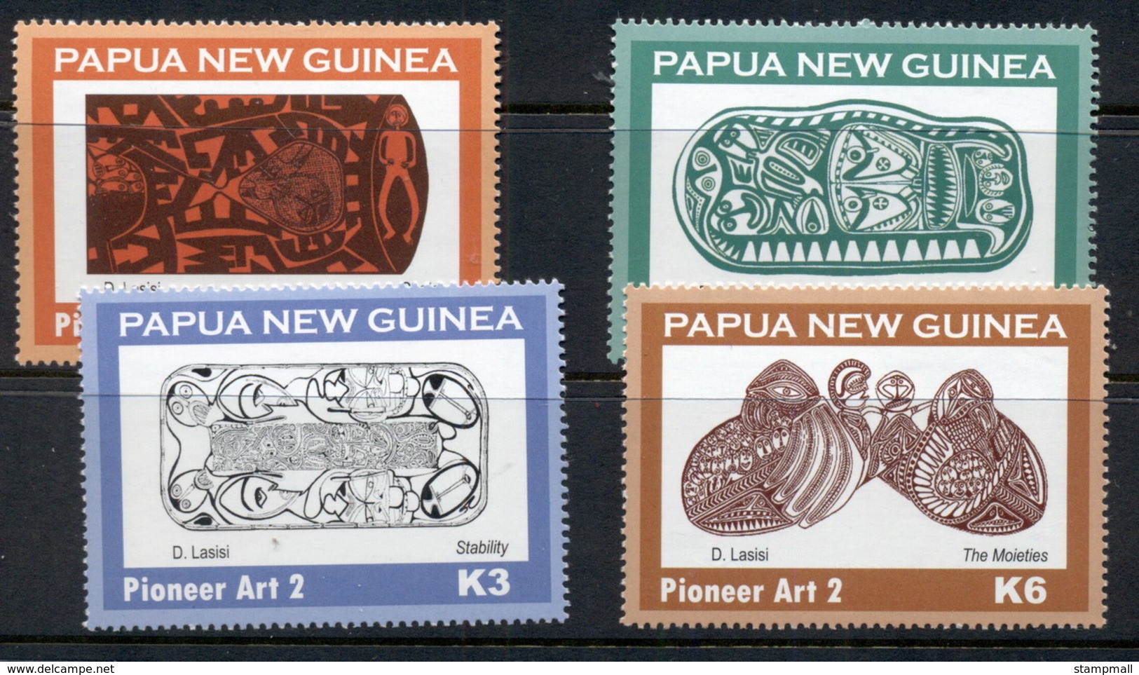 PNG 2010 Pioneer Art MUH - Papua New Guinea