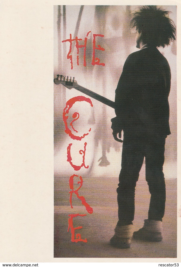 Rare Ancienne  Cp  Pop Culture Années 80 The Cure - Objets Dérivés