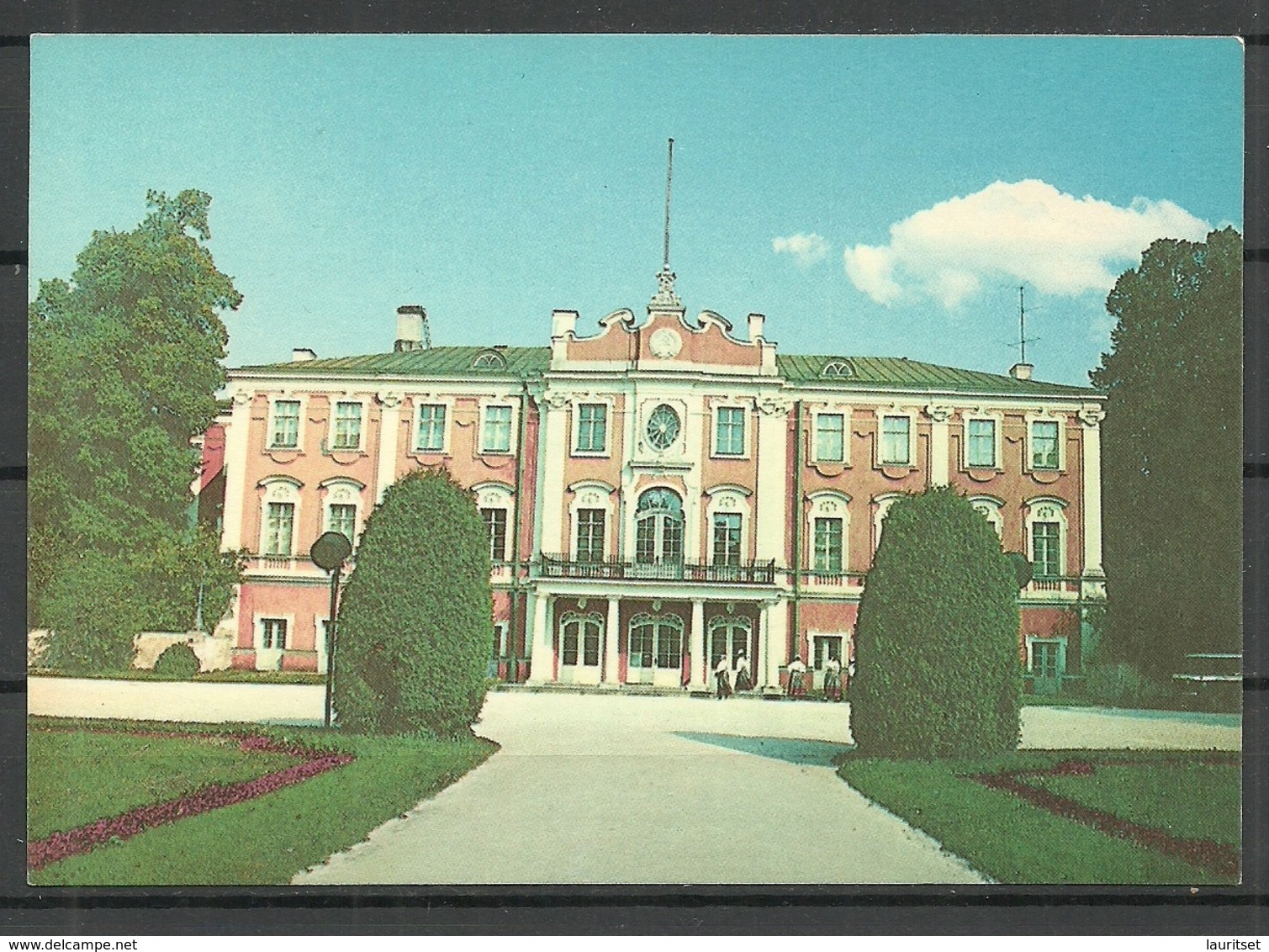 Estland Estonia 1987 Ansichtskarte Kadriorg Schloss Katharinenhof Tallinn Reval Sauber Unbenutzt Unused - Estonie