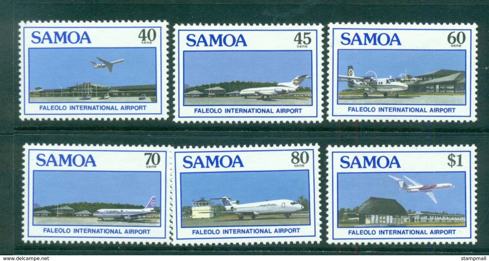 Samoa 1988 Faleolo Intl. Airport MUH Lot54850 - Samoa