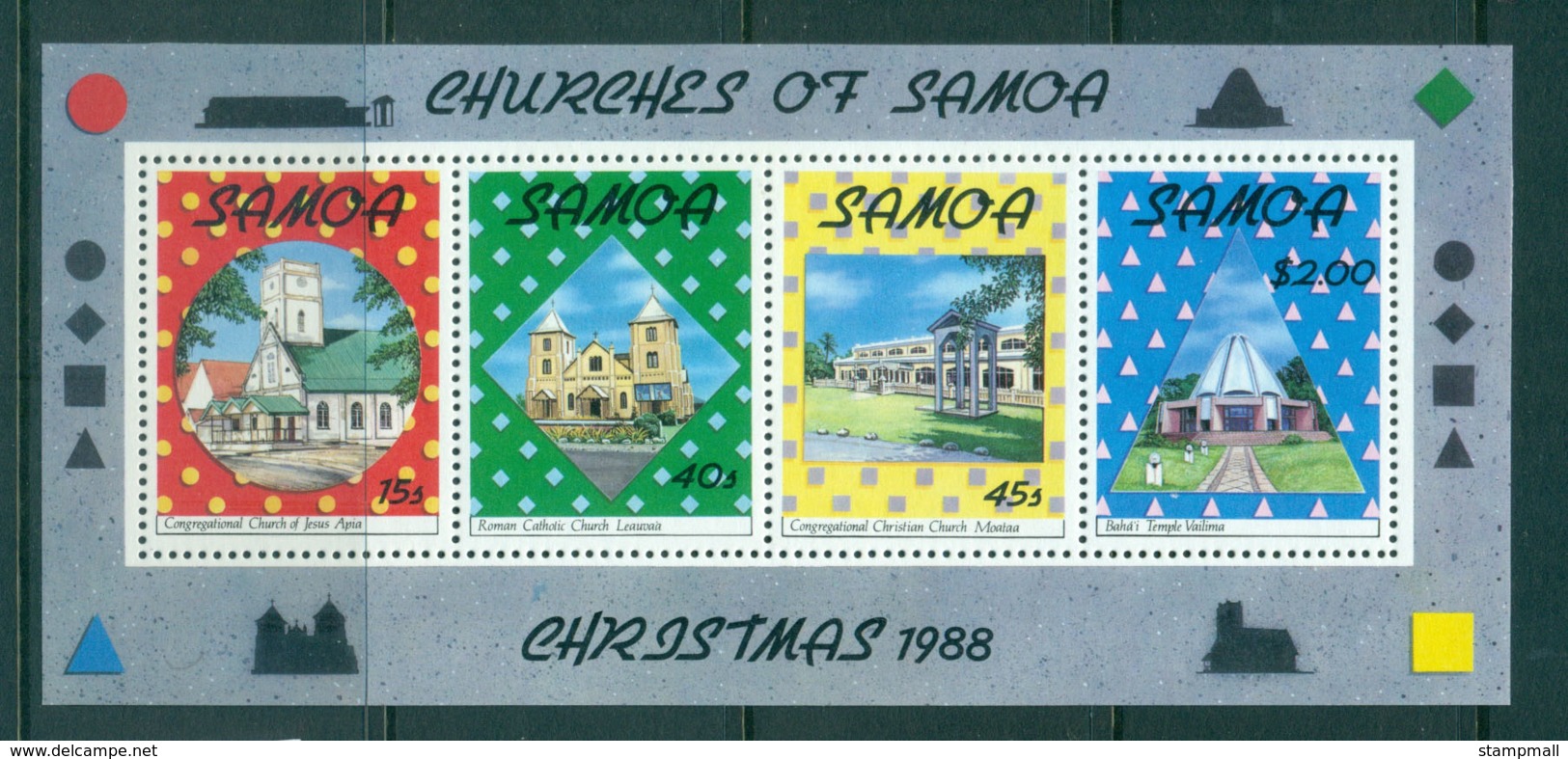 Samoa 1988 Xmas MS MUH Lot54878 - Samoa